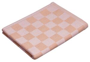 CHECKER STYLE Utěrka - béžová