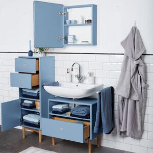 Světle modrá lakovaná skříňka pod umyvadlo Tom Tailor Color Bath 45 x 65,5 cm
