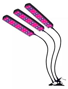 Verk 12353 LED Lampička pro pěstování rostlin 24 LED 3 panely