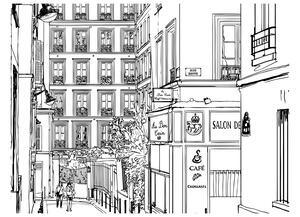Fototapeta - Procházka pařížskými ulicemi 250x193 + zdarma lepidlo
