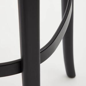Barová židle anemo 76 cm černá
