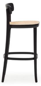 Barová židle anemo 76 cm černá