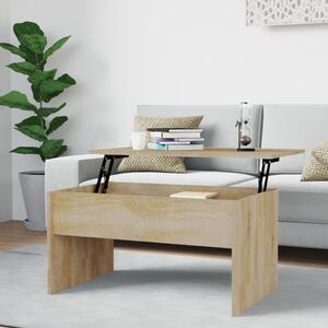 Konferenční stolek dub sonoma 80x50,5x41,5 cm kompozitní dřevo