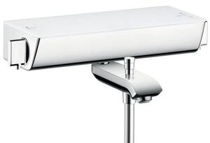 Vanová baterie Hansgrohe Ecostat Select s poličkou 150 mm bílá/chrom 13141400