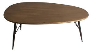 Konferenční stolek keren 110 x 59 cm měděný
