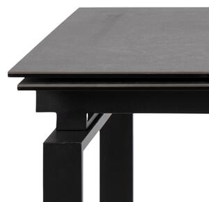 Scandi Černý keramický jídelní stůl Maddo 240 x 85 cm