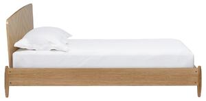 Dubová postel Woodman Farsta Herringbone 140 x 200 cm