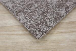 Associated Weavers koberce Metrážový koberec Miriade 49 tmavě béžový - Kruh s obšitím cm