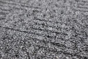 Metrážový koberec Globus 6024 tmavě šedý - Bez obšití cm