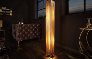 Moebel Living Zlatá stojací lampa Horne 120 cm