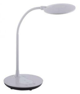 LEUCHTEN DIREKT is JUST LIGHT LED stolní lampa, bílé, stmívatelné, CCT, vč. nabíjení mobilu 3000-5500K