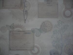 Romantické retro papírové tapety 1264 Delphine, Vavex 2017, Old Friends II