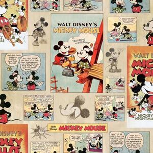 VÝPRODEJ - POSLEDNÍ KUSY Dětské papírové tapety 70-242 Disney, Mickey Vintage Episode, Kids&Home 6, Graham & Brown