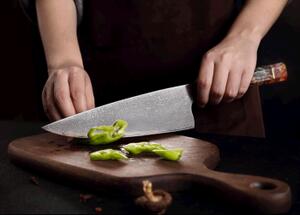 Šéfkuchařský nůž Gyuto 8" XITUO 67 vrstev damaškové oceli