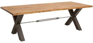 Moebel Living Masivní dubový jídelní stůl Hogan 200x100 cm