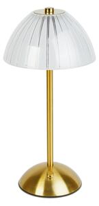 LED Stmívatelná nabíjecí stolní lampa PARIS LED/2W/5V 800 mAh zlatá
