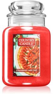 Country Candle Strawberry Mint Tart vonná svíčka 680 g