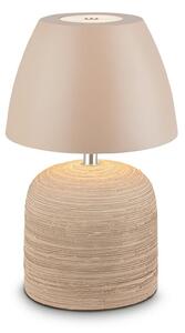 BRILONER Cera stolní lampa - 2,5W, 200lm, bezdrátová, IP44, LED, stmívatelná, teplá bílá, béžová 7593011