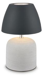 BRILONER Cera stolní lampa - 2,5W, 200lm, bezdrátová, IP44, LED, stmívatelná, teplá bílá, šedá/antracit 7593015