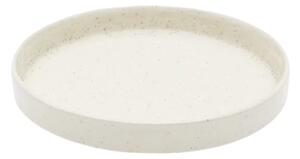 Bílý keramický dezertní talíř Kave Home Setisa 18,5 cm