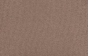 Hoorns Nugátově hnědá látková čtyřmístná pohovka Twilight 372 cm
