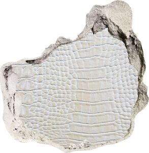 Díra 3D fototapeta na stěnu Krokodýlí kůže nd-p-80409330