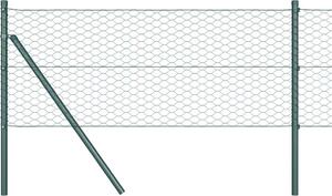 Hexagonální oplocení 0,4 x 25 m PVC Zelená