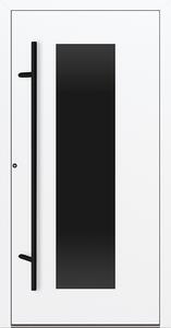 Hliníkové vchodové dveře FM Turen Premium P90 M28 BLACKLINE bílá RAL9016