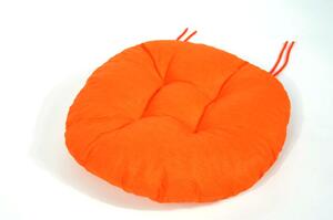 Podsedák na židli kulatý Ø 40cm - oranžový