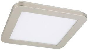 CLX LED panel do koupelny NAPOLEONE, 12W, teplá bílá, 22,5x22,5cm, satinovaný 10-66824