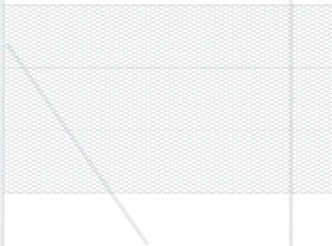 Hexagonální oplocení 1,5 x 10 m PVC Zelená