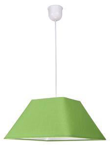 CLX Závěsný lustr na lanku RAFFAELLO, zelený 31-03263