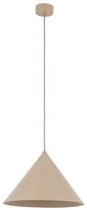 TK Lighting Závěsné svítidlo na lanku 10621 CONO L písková