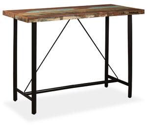 Barový stůl masivní recyklované dřevo 150 x 70 x 107 cm