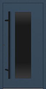 Hliníkové vchodové dveře FM Turen Premium P90 M28 BLACKLINE modrá RAL5011