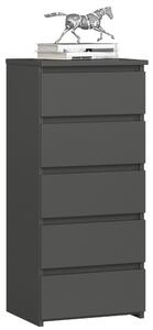 AKORD Furniture Factory OP0LCL5SZAR001, 5 zásuvka/zásuvek, Matný, 16 mm, 31 cm, 350 mm, 400 mm