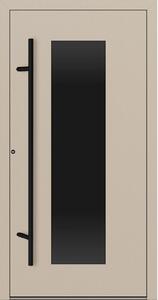 Hliníkové vchodové dveře FM Turen Premium P90 M28 BLACKLINE krémová RAL1015