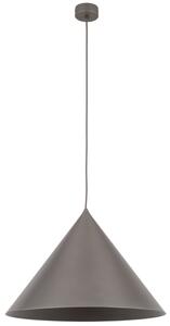 TK Lighting Závěsné svítidlo na lanku 11378 CONO XL hnědá