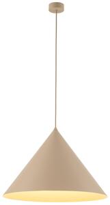 TK Lighting Závěsné svítidlo na lanku 10622 CONO XL písková