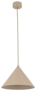 TK Lighting Závěsné svítidlo na lanku 10620 CONO M písková