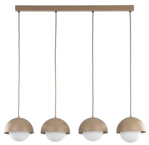 TK Lighting Závěsné svítidlo na lanku 10965 BONO písková 4XG9