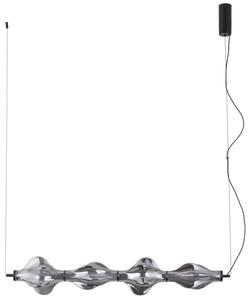 TK Lighting Závěsné svítidlo na lanku 18217 ELVA černá LED 30W