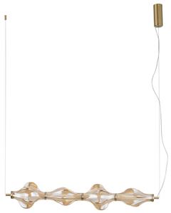 TK Lighting Závěsné svítidlo na lanku 18216 ELVA mosaz LED 30W