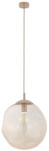 TK Lighting Závěsné svítidlo na lanku 11325 LAVA L písková