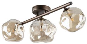 TK Lighting Stropní přisazené svítidlo 11035 LAVA hnědá