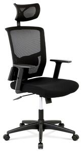 Kancelářská otočná židle KA-B1013 BK - černá