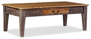 Konferenční stolek z masivního dřeva vintage 118 x 60 x 40 cm