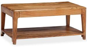 Konferenční stolek z masivního dřeva 88 x 50 x 38 cm