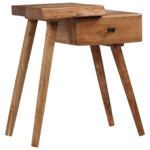 Noční stolek masivní akáciové dřevo 45 x 32 x 55 cm