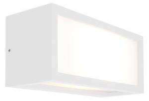 Mantra 7050 Utah, bílé venkovní nástěnné svítidlo 1xE27 20W, šířka 25cm, IP65